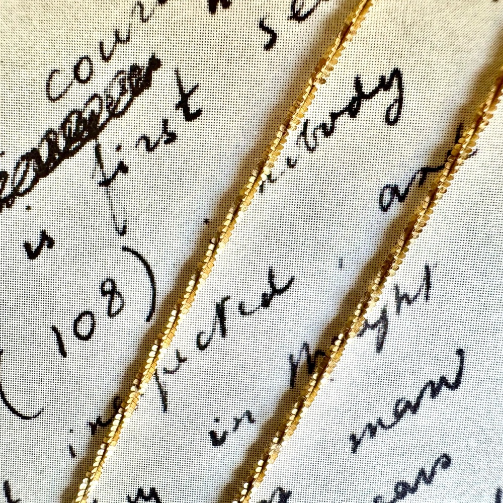 Italian pure 14k gold 18” chain - Picture 2 of 7